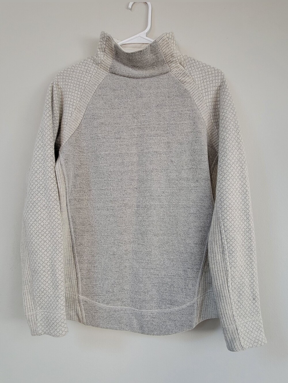 Prana Brandie Wool Blend Two Tone Sweater Women's Size M Gorpcore Outdoor